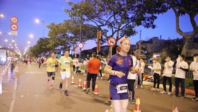 VĐV Phong Trần có thi đấu và được ghi lại từ camera của ban tổ chức. Ảnh: Ban tổ chức
