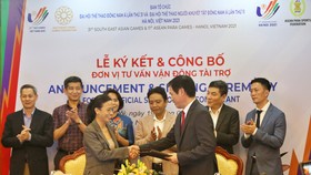 Tổng cục TDTT đã tìm được đơn vị đại diện làm tư vấn truyền thông, tài trợ. Ảnh: Tổng cục TDTT