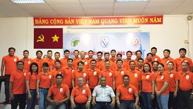 Lớp tập huấn trọng tài chuẩn bị cho SEA Games 31. Ảnh: N.M.HÙNG