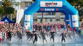 Giải đấu Iron man 70.3 năm nay sẽ dời đến năm sau.