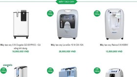 Tâm lý lo lắng khiến nhiều người đang đổ xô đi mua máy thở, máy tạo oxy cất trữ.