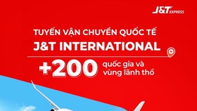 Chuyển phát nhanh mở rộng tuyến vận chuyển quốc tế