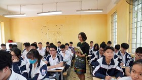 Học sinh có thể chọn học tiếng Đức, tiếng Hàn là môn Ngoại ngữ 1. ẢNH: VIẾT CHUNG