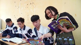Tiếng Anh là môn ngoại ngữ được học sinh lựa chọn học nhiều nhất. Ảnh: QUANG PHÚC