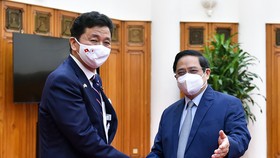 Thủ tướng Phạm Minh Chính tiếp Bộ trưởng Bộ Quốc phòng Nhật Bản Kishi Nobuo