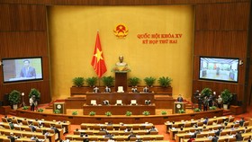 Kỳ họp thứ 2 Quốc hội khóa XV. Ảnh: QUANG PHÚC