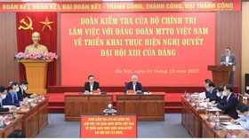 Toàn cảnh buổi làm việc
