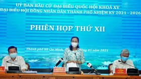 Chủ tịch HĐND TPHCM Nguyễn Thị Lệ: Có phương án bỏ phiếu phù hợp trong bối cảnh phòng chống dịch Covid-19