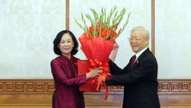 Đồng chí Trương Thị Mai được phân công làm Trưởng Ban Tổ chức Trung ương