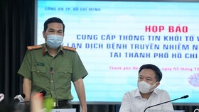 At the press brief (Photo: SGGP)