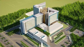 An artist's impression of Cu Chi Hospital (Photo: SGGP)
