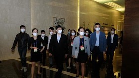 Minister of Health Nguyen Thanh Long inspects medical preparations for the 13th National Party Congress (Photo: VNA)