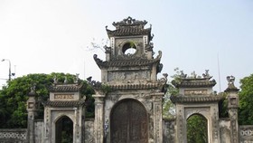 Chuong Pagoda bears historical values of the land in northern Vietnam. (Photo: giaoduc.net.vn)