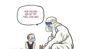 Young illustration artists cheer up frontline healthcare workers with paintings