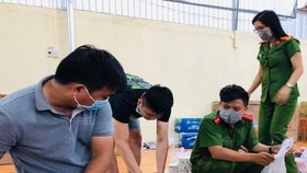 Funtional forces check and classify products at site.