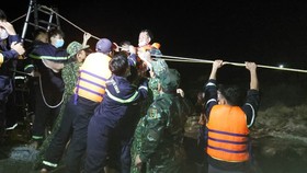 Three men trapped in foot of hydroelectric dam rescued