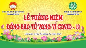 Mekong Delta provinces respond to memorial for Covid-19 victims