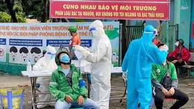 TP Thủ Đức tổ chức xét nghiệm miễn phí cho shipper