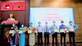 Tuyên dương 106 tập thể, 89 cá nhân điển hình “Dân vận khéo” cấp TP Thủ Đức năm 2021