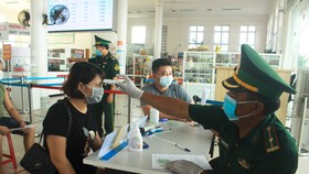 Siết chặt phòng, chống Covid-19 ra vào cảng Sa Kỳ-Lý Sơn