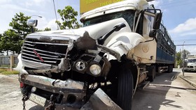 Lập chốt chặn "xe điên" trên Quốc lộ 1