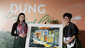 Bán 8 bức tranh “ngàn đô” để xây nhà cho vùng lũ