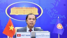 Vietnamese Deputy Minister of Foreign Affairs Nguyen Quoc Dung (Photo: VNA)
