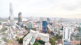 Một góc khu trung tâm TPHCM. Ảnh: Huy Phan
