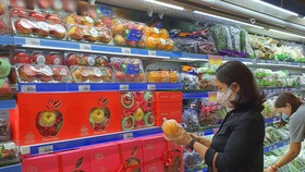 Giỏ quà trái cây hút khách