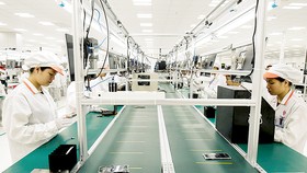 Nhà máy sản xuất điện thoại Vsmart của Tập đoàn Vingroup đặt tại Hải Phòng, Việt Nam. Ảnh: Reuters