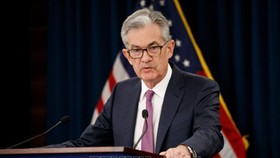Chủ tịch Cục Dự trữ liên bang Mỹ (FED) Jerome Powell. Ảnh: THX/TTXVN