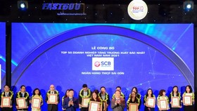 SCB vào Top 500 Doanh nghiệp tăng trưởng nhất Việt Nam 2021
