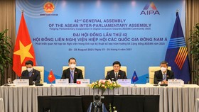 Đoàn đại biểu Quốc hội Việt Nam tham dự phiên họp Đại hội đồng AIPA-42, thông qua nghị quyết về giảm thiểu tác động của biến đổi khí hậu