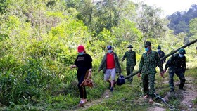 Bộ đội Biên phòng tỉnh Hà Tĩnh phát hiện hai người nhập cảnh trái phép qua đường mòn, lối mở từ Lào về Việt Nam vào tháng 11-2020