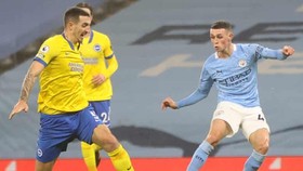 Phil Foden tỏa sáng giúp Man.City tiếp tục tiến đi. Ảnh: Getty Images