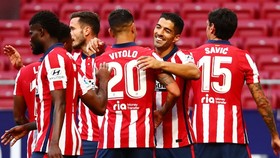 Atletico Madrid vẫn quá tập trung và ổn định ở mùa giải này. Ảnh: Getty Images