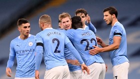 Man.City đang tiến đi quá mạnh mẽ ở mùa giải này. Ảnh: Getty Images