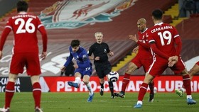 Mason Mount và pha lập công giúp Chelsea nhấn chìm Liverpool. Ảnh: Getty Images