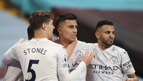 Man.City bản lĩnh ngược dòng để chiến thắng và tiến gần danh hiệu. Ảnh: Getty Images