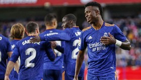 Vinicius Junior tiếp tục phong độ đỉnh cao để giúp Real chiến thắng.