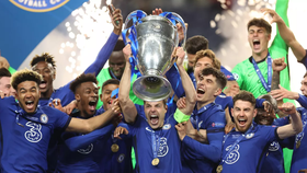 Chelsea đăng quang Champions League mùa qua.