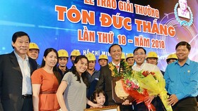 Đề cử trao giải thưởng Tôn Đức Thắng cho 10 cá nhân