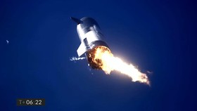 Tên lửa Starship của SpaceX gặp sự cố lần thứ 3