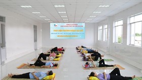 Công nhân Công ty Kinh doanh thủy hải sản Sài Gòn được tổ chức ăn nghỉ tại nhà máy