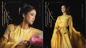 Hình ảnh nàng Kiều do Trình Mỹ Duyên đảm nhận