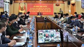 Các đại biểu tham dự Hội nghị tại điểm cầu Ban Tổ chức Trung ương