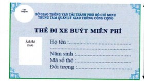 Làm thẻ đi xe buýt miễn phí ở đâu?
