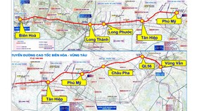 Vốn nhà nước cho dự án cao tốc Biên Hòa - Vũng Tàu khoảng 6.770 tỷ đồng