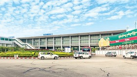 Sân bay quốc tế ở Yangon tạm đóng cửa. Ảnh: Myanmar Times