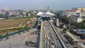Đường sắt đô thị Nhổn - ga Hà Nội lùi thời điểm khai thác